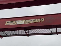 Demag - 1983 - dubbelligger - bovenloopkraan 3.2t - afbeelding 3 van  5