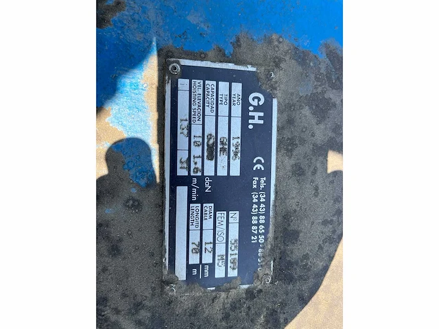 Demag - 1996 - 6300kg - bovenloophalkraan - afbeelding 10 van  24