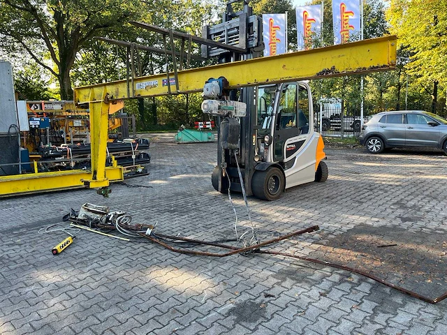Demag - 1998 - dkun 10 1000 kv1 f4 - bovenloophalkraan - afbeelding 2 van  9