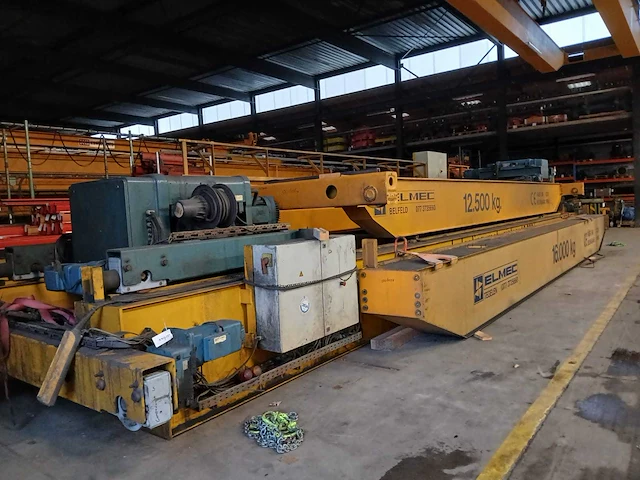 Demag - 1998 - dubbelligger - bovenloopkraan 16t - afbeelding 2 van  2