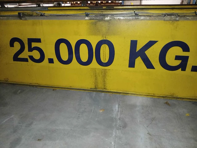 Demag - 2007 - dubbelligger - bovenloopkraan 25t - afbeelding 1 van  6