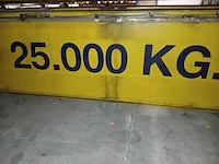 Demag - 2007 - dubbelligger - bovenloopkraan 25t