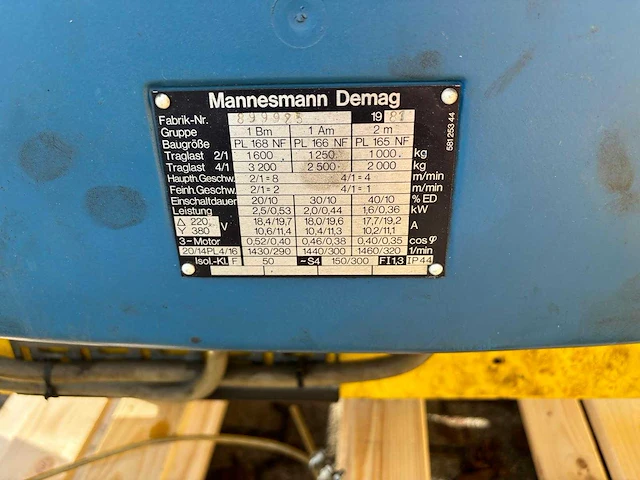 Demag - bovenloophalkraan - afbeelding 4 van  17