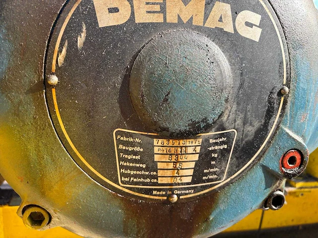 Demag - bovenloophalkraan - afbeelding 9 van  17