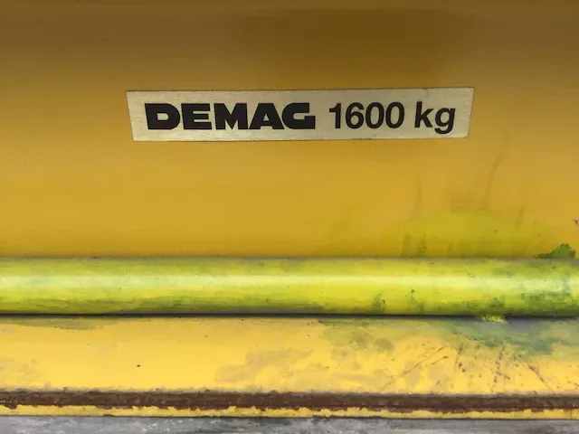 Demag 1600 kg bovenloophalkraan - afbeelding 22 van  22