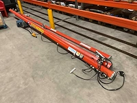 Demag dkun 1-125 k v1 f4 elektrische kettingtakel incl. rails - afbeelding 1 van  6