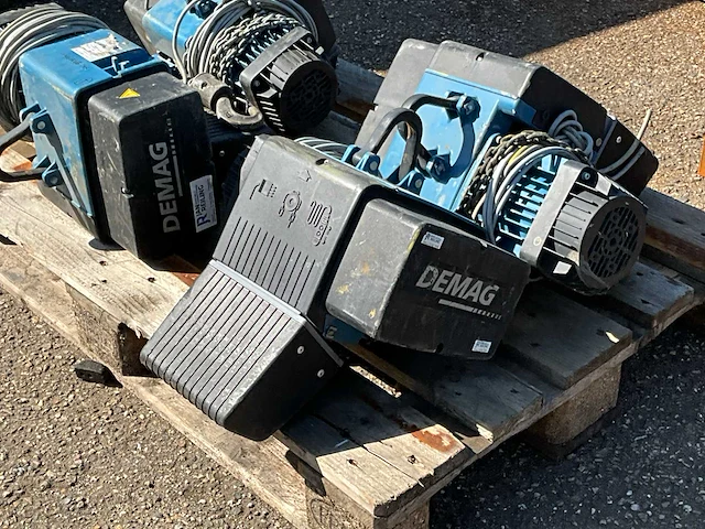 Demag elektrische takels (4x) - afbeelding 17 van  18