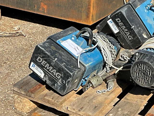 Demag elektrische takels (4x) - afbeelding 5 van  18