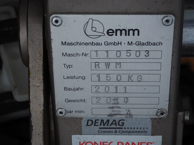 Demag / emm - afbeelding 7 van  9