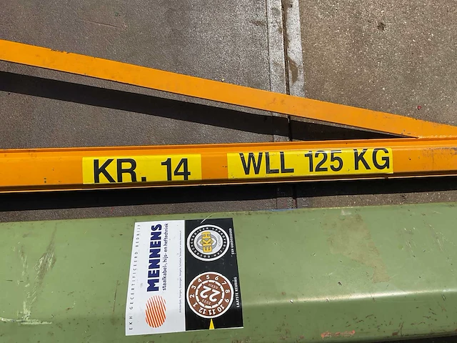 Demag pk 1n-f kolomzwenkkraan 125kg - afbeelding 7 van  8