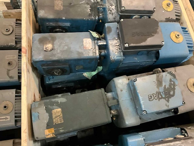 Demag wuh30dd / zba90 b4 reductormotor (10x) - afbeelding 4 van  6