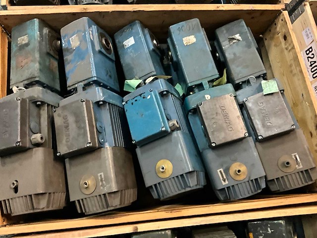 Demag wuh30dd / zba90 b4 reductormotor (10x) - afbeelding 3 van  6