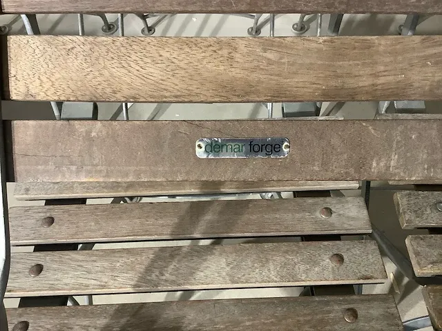 Demar forge tuinstoel - afbeelding 3 van  3