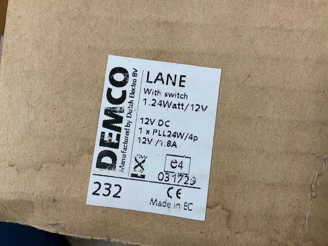 Demco lane 232 lichtbakken (5x) - afbeelding 2 van  2