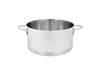 Demeyere atlantis kookpot met deksel 28 cm zilver - afbeelding 2 van  2