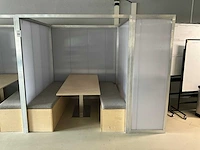 Demontabele werkplek (2x) - afbeelding 3 van  8