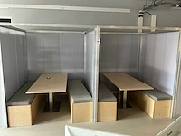 Demontabele werkplek (2x) - afbeelding 5 van  8