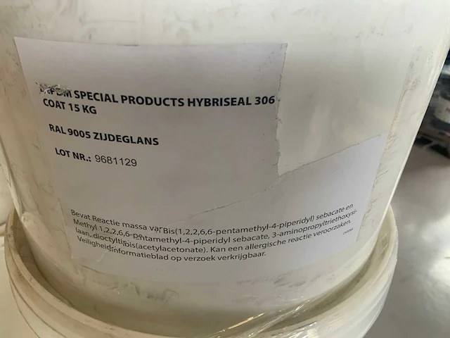 Den braben afdichtingscoating hybriseal 306 emmer 15kg (40x) - afbeelding 2 van  5
