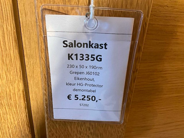 Denia eiken salonkast - afbeelding 9 van  9