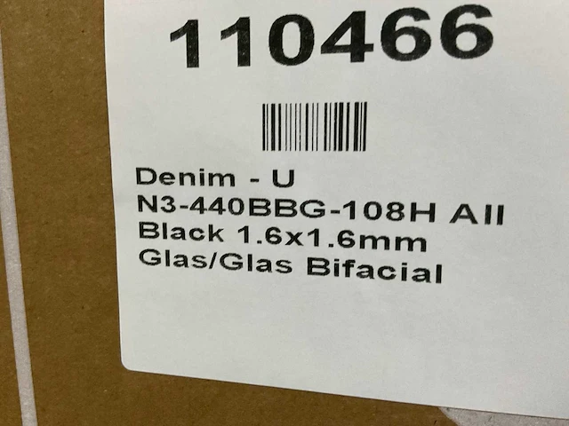 Denim u n3-440bbg-108h 440w zonnepaneel (72x) - afbeelding 5 van  5