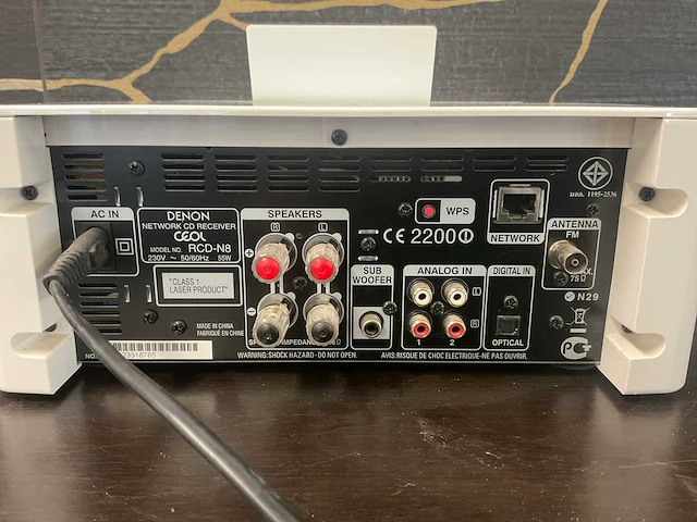 Denon ceol n-8 receiver | wifi-airplay-dlna - afbeelding 6 van  7