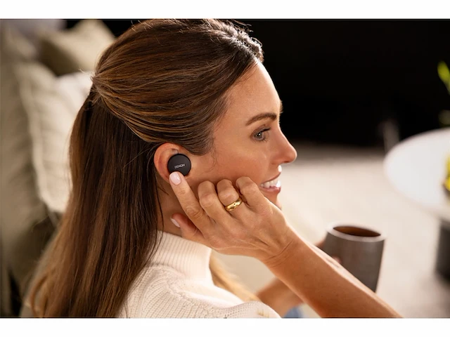 Denon perl pro tws in ear earbuds zwart - afbeelding 2 van  4