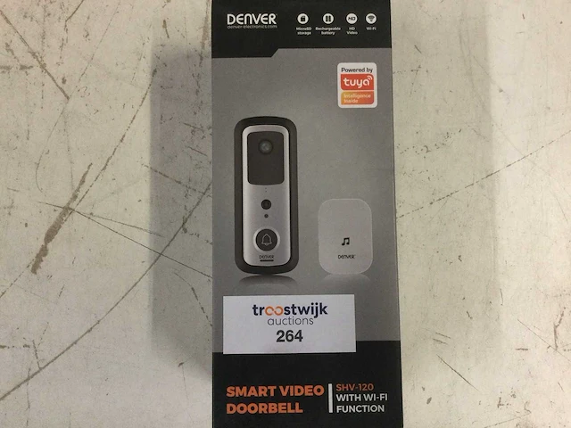 Denver - shv-120 - deurbel smart video - afbeelding 2 van  3