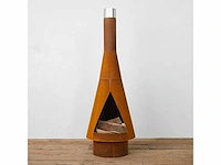 Denver corten - tuinhaard 44x125 cm - afbeelding 4 van  5