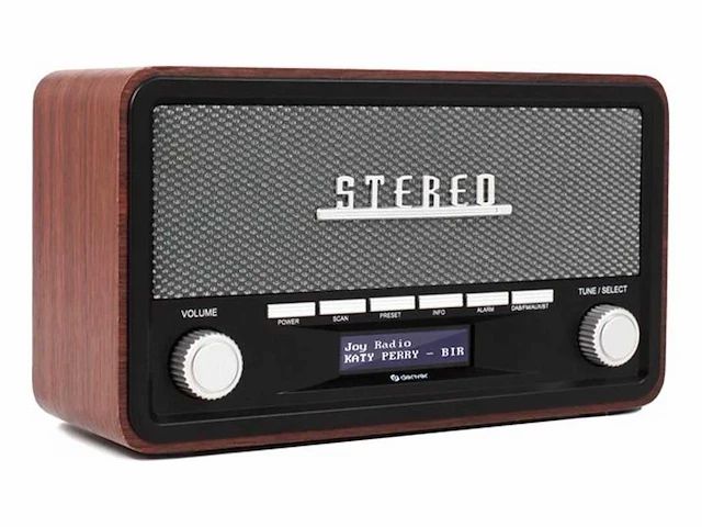Denver dab18 dab radio bruin - afbeelding 1 van  2