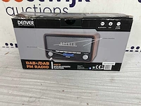 Denver dab18 dab radio bruin - afbeelding 2 van  2