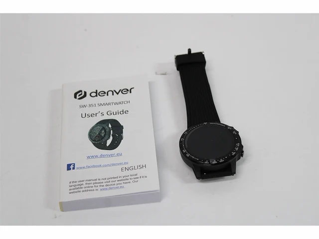 Denver sw-351 - smartwatch - sportwatch - hartslagmeter - temperatuurmeter- geschikt voor ios & android - zwart - afbeelding 3 van  3