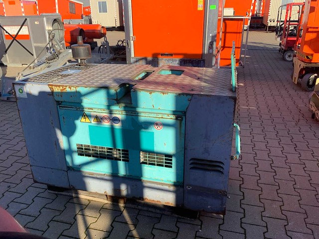 Denyo dlw 400esew dc lasaggregaat / ac stroomaggregaat aanhangwagen - afbeelding 6 van  13