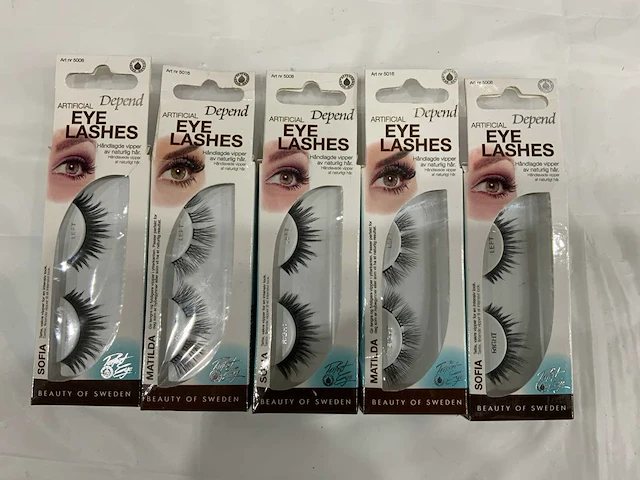 Depend cosmetics wimpers (5472x) - afbeelding 1 van  5
