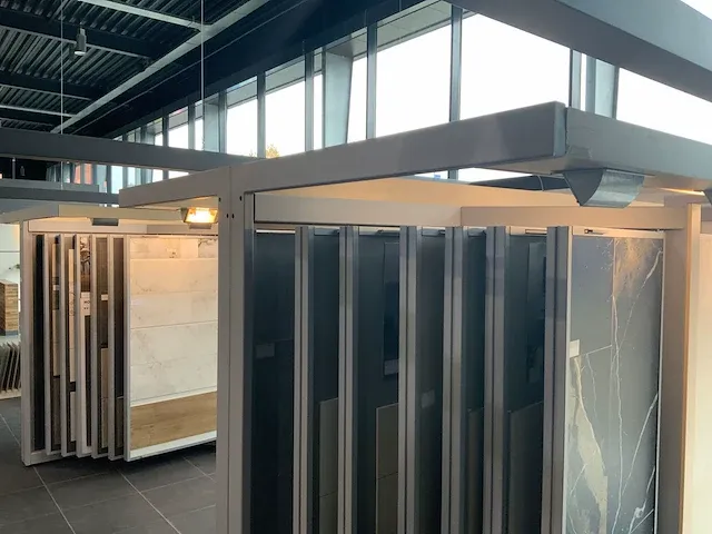 Dermul tegel presentatie display meubel (6x) - afbeelding 11 van  12