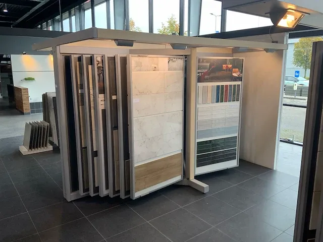 Dermul tegel presentatie display meubel (6x) - afbeelding 2 van  12