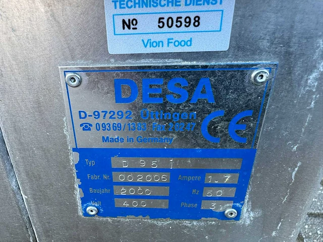 Desa d 95 mengmachine - afbeelding 4 van  4