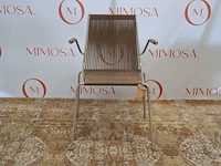 Design armstoel thorup, noel chair d3030, brown wool - afbeelding 1 van  7