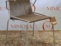 Design armstoel thorup, noel chair d3030, brown wool - afbeelding 2 van  7