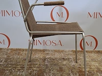 Design armstoel thorup, noel chair d3030, brown wool - afbeelding 3 van  7