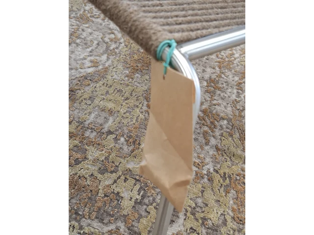 Design armstoel thorup, noel chair d3030, brown wool - afbeelding 6 van  7