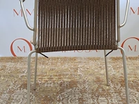 Design armstoel thorup, noel chair d3030, brown wool - afbeelding 7 van  7