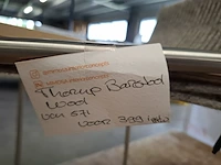 Design barstoel thorup, noel counter chair c301, grijs - afbeelding 4 van  12