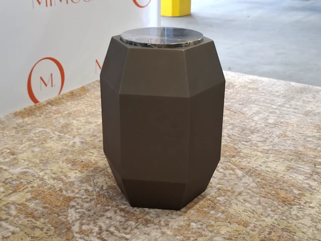 Design bijzettafel , dami bronze, soft touch sapphire - afbeelding 1 van  5