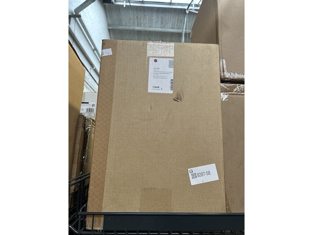 Design bijzettafel maze, the cube, rust - afbeelding 2 van  3