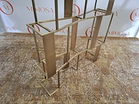 Design boekenkast baxter, design by draga & aurel, rafiki brass wall case - afbeelding 2 van  9