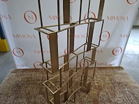 Design boekenkast baxter, design by draga & aurel, rafiki brass wall case - afbeelding 3 van  9