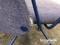 Design bureaustoel - blauw - afbeelding 2 van  9