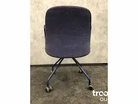 Design bureaustoel - blauw - afbeelding 6 van  9