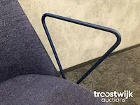 Design bureaustoel - blauw - afbeelding 9 van  9
