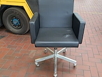 Design bureaustoel, lensvelt, zwart - afbeelding 1 van  9